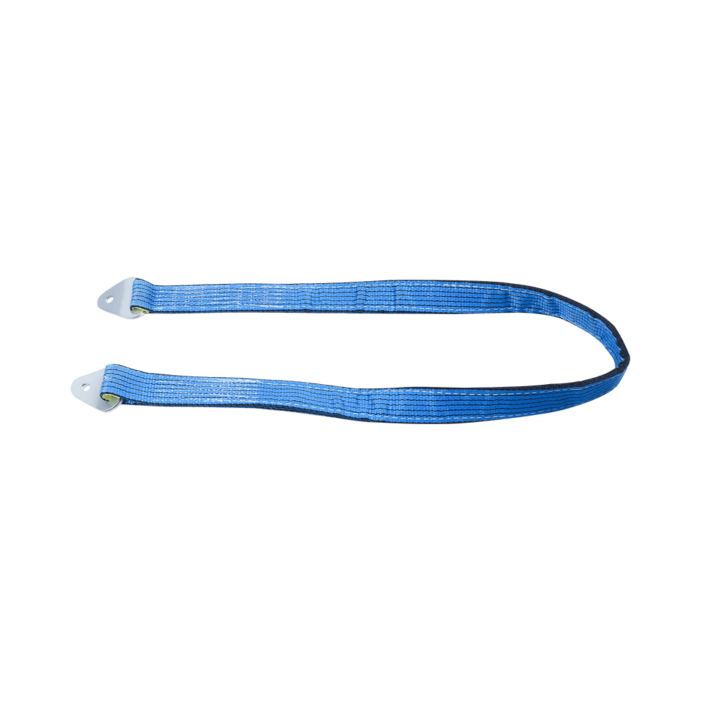 Wytrzymały niebieski rękaw ochronny Szerokie pasy holownicze osi samochodu z pierścieniem D
